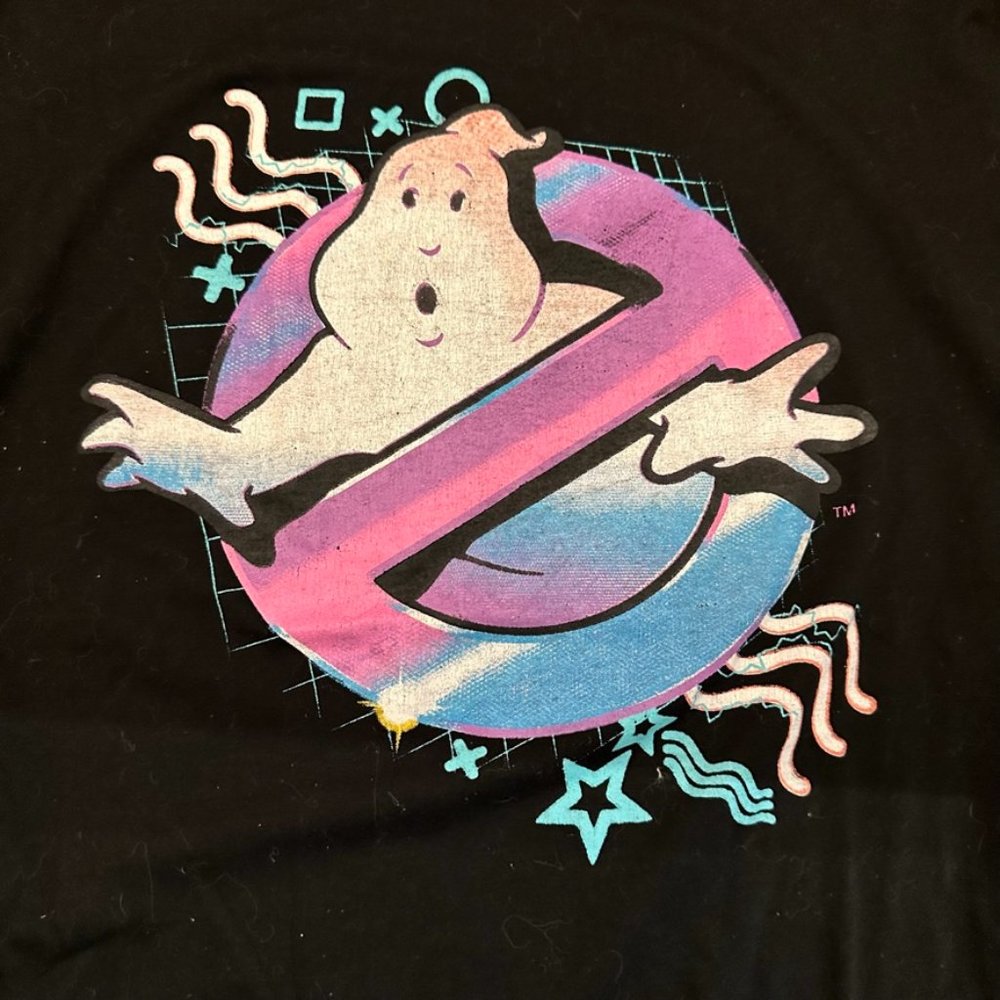Pop Culture Collection: Ghostbusters - Graphic Tee Black (M)